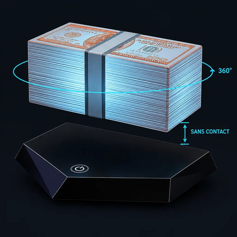 [Scale AI] detail, Lampe Dollar à Lévitation Magnétique